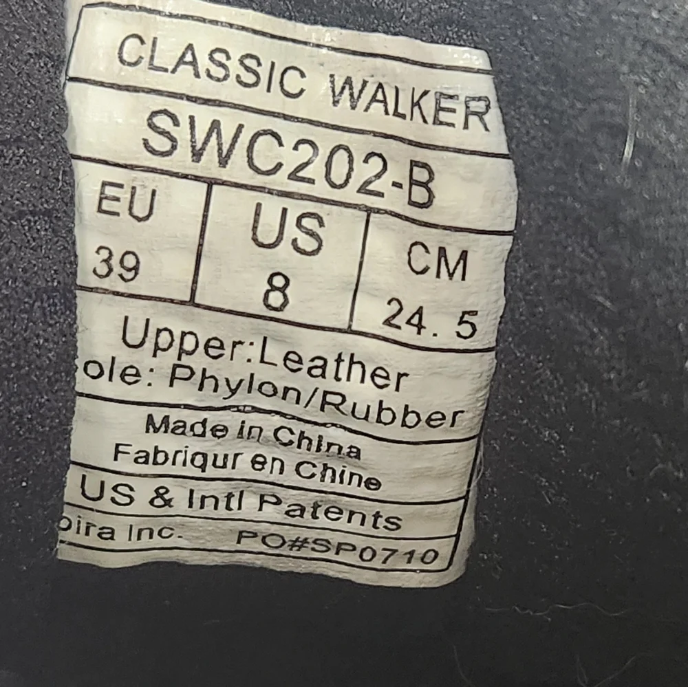 Women's Spira Leather Original Classic Walker Size 8